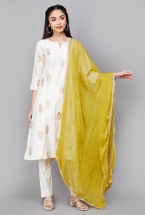 SPAN Woven Design Dupatta
