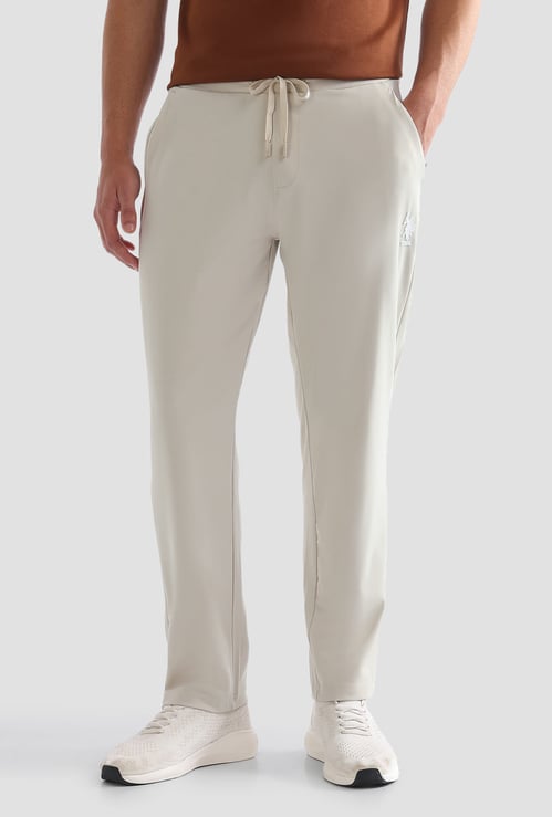 US POLO ASSN Solid Slim Fit Track Pants