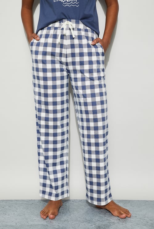 GINGER Checked Lounge Pants