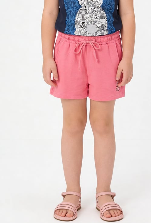 FAME FOREVER Girls Graphic Print Shorts