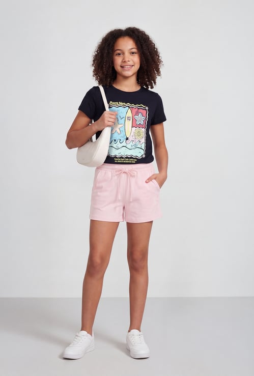 FAME FOREVER Girls Solid Shorts