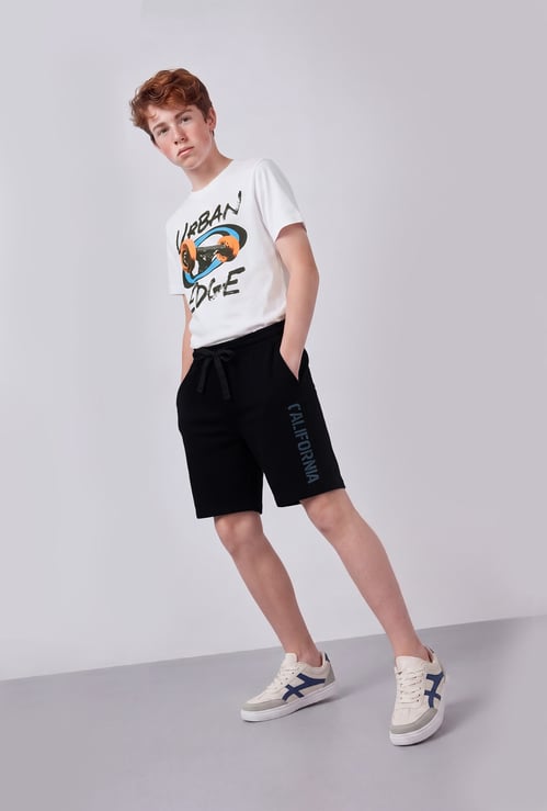 FAME FOREVER Boys Graphic Print Regular Shorts
