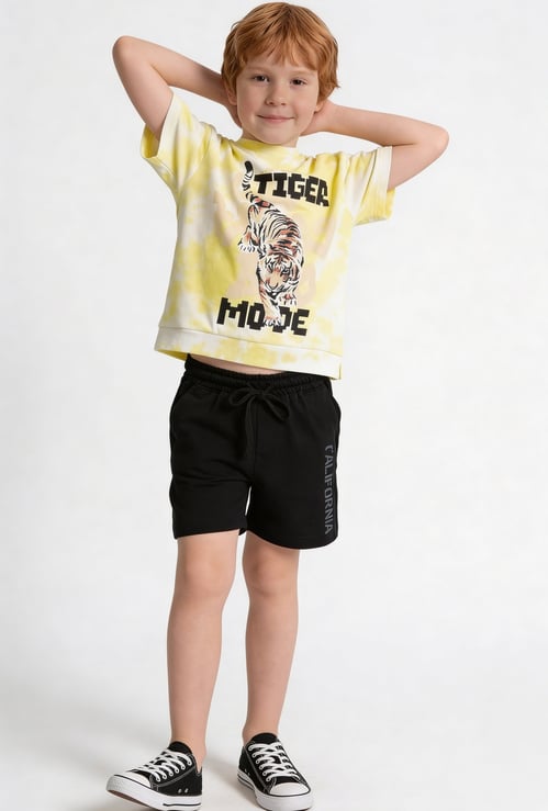 FAME FOREVER Boys Graphic Print Regular Shorts