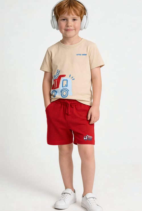 FAME FOREVER Boys Graphic Print Regular Shorts
