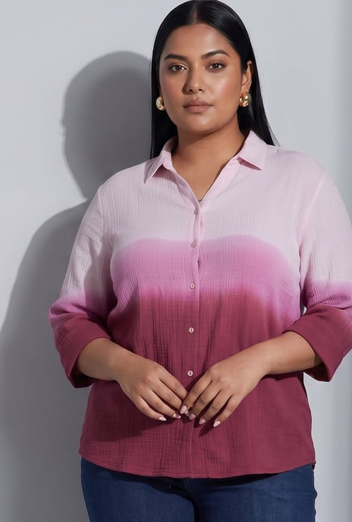 NEXUS Ombre Button-Down Shirt
