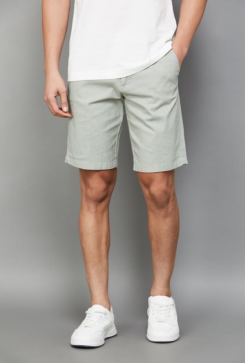 T-BASE Solid Regular Shorts