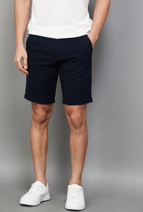T-BASE Solid Regular Shorts