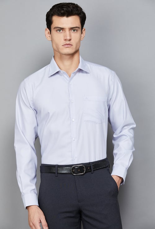 ARROW Solid Regular Fit Formal Shirt