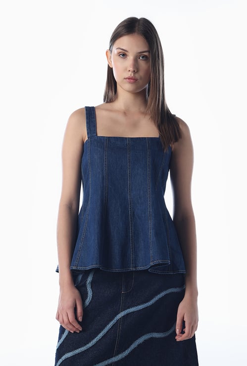 ONLY Solid Zipped Top