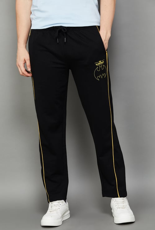 FREE AUTHORITY Batman Applique Track Pants
