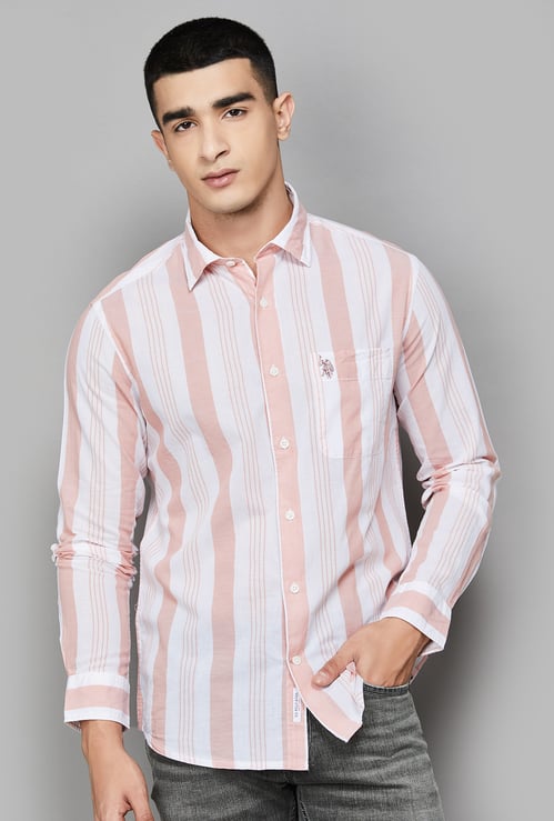 US POLO ASSN Striped Regular Fit Shirt