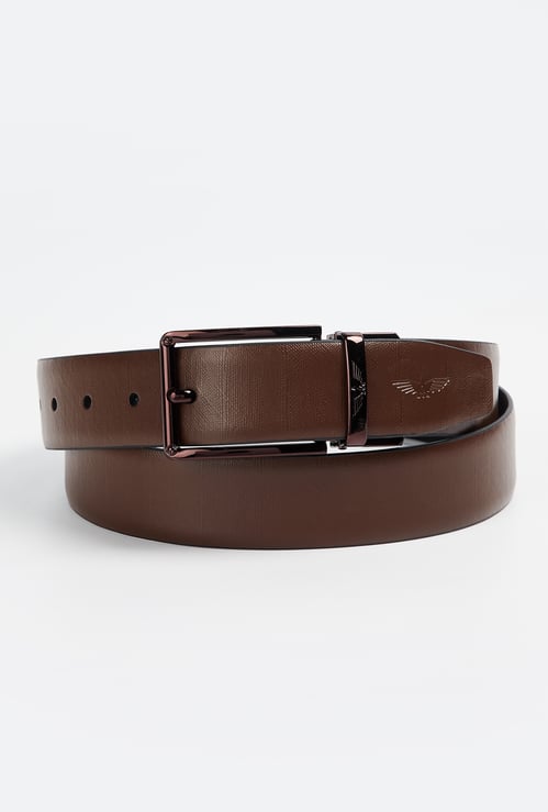 PARK AVENUE Solid Leather Belt