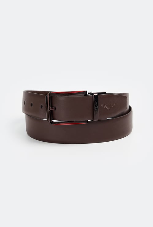 PARK AVENUE Solid Leather Belt
