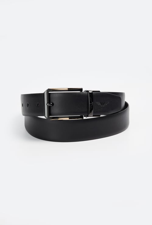 PARK AVENUE Solid Leather Belt