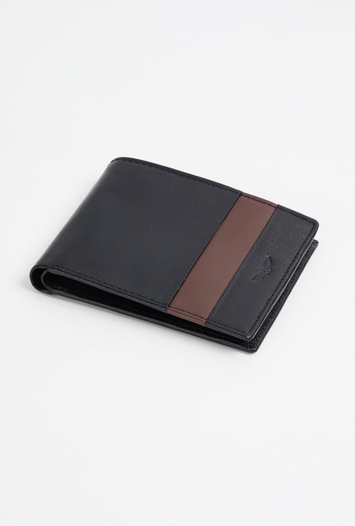 PARK AVENUE Colourblock Leather Bi-Fold Wallet