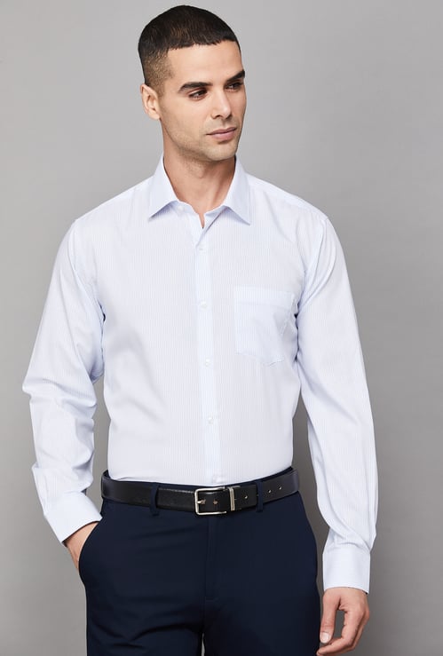 VAN HEUSEN Striped Regular Fit Formal Shirt