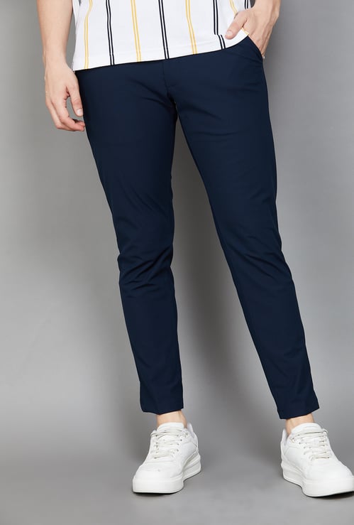 LP SPORT Solid Regular Trousers