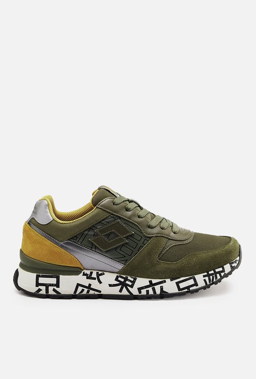 LOTTO Printed Lace-Up Shoes