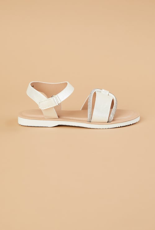 FAME FOREVER Girls Embellished Sandals