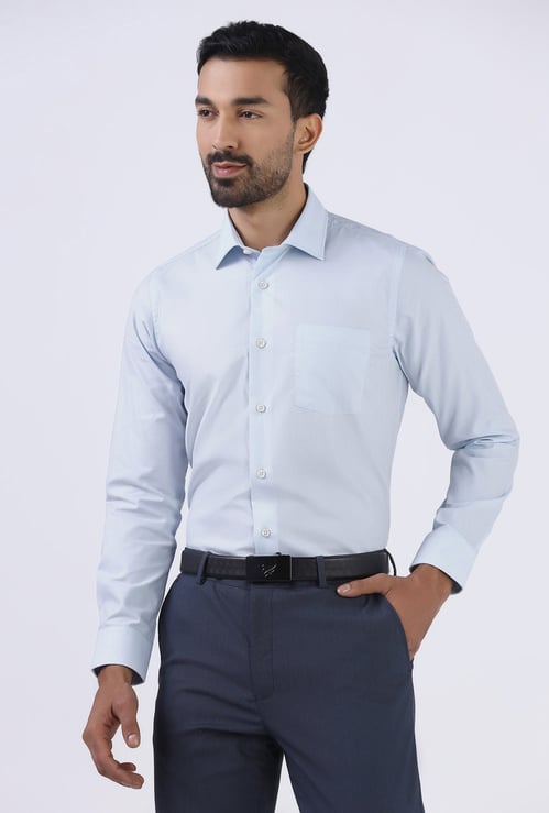 BLACKBERRYS Checked Skinny Fit Formal Shirt