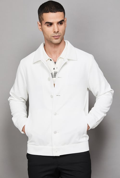 V DOT Solid Windcheaters Jacket