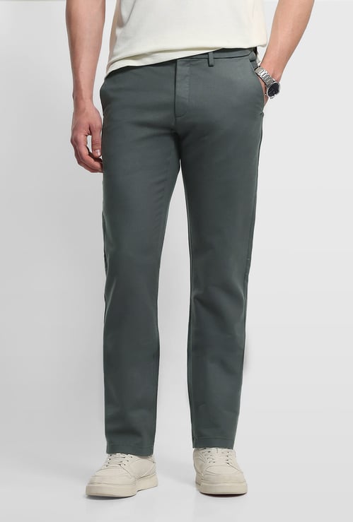 ARROW SPORT Solid Regular Fit Trousers