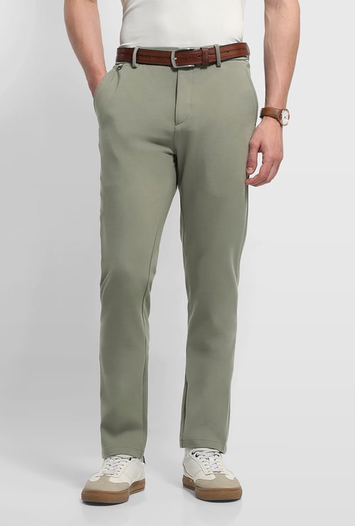 ARROW SPORT Solid Super Slim Trousers