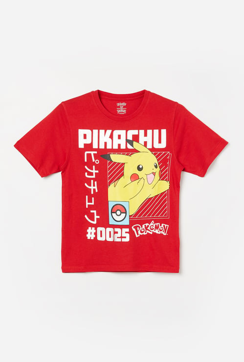 KIDSVILLE Boys Pikachu T-shirt