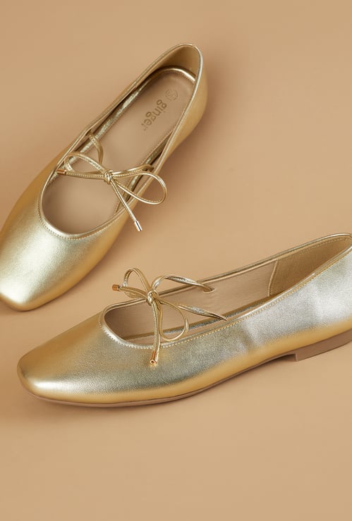 GINGER Solid Ballerinas