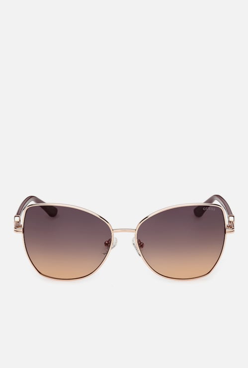 GUESS UV Protected Butterfly Sunglasses - GUS0025928B59SG