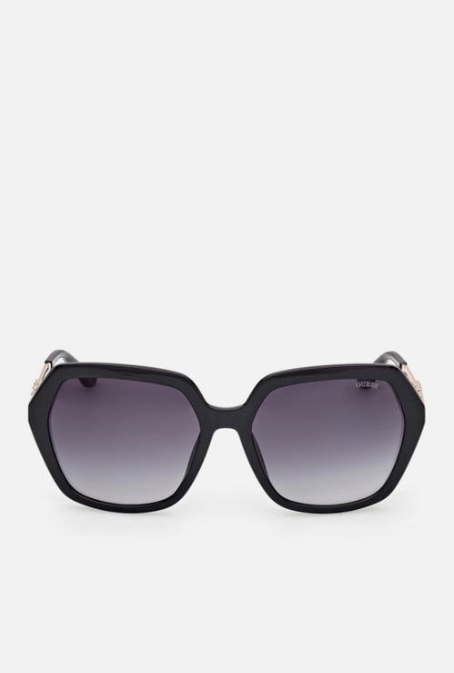 GUESS UV Protected Geometric Sunglasses - GUS0026701B57SG