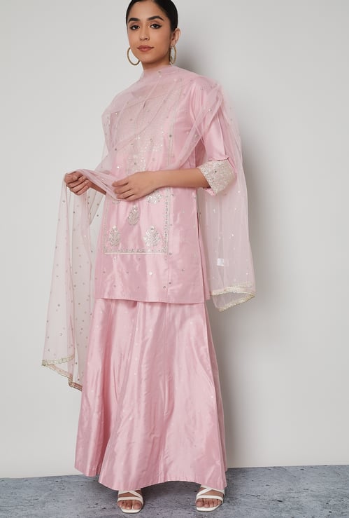 MELANGE Embellished Dupatta