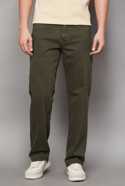 US POLO ASSN Washed Regular Tapered Jeans