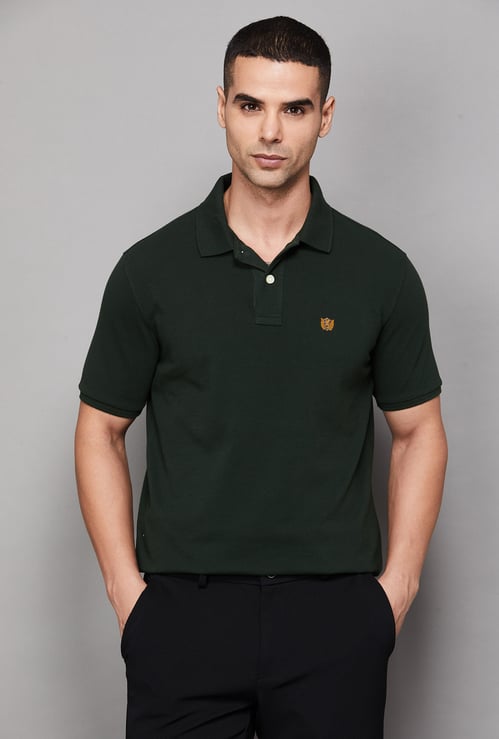 FAHRENHEIT Solid Polo T-shirt