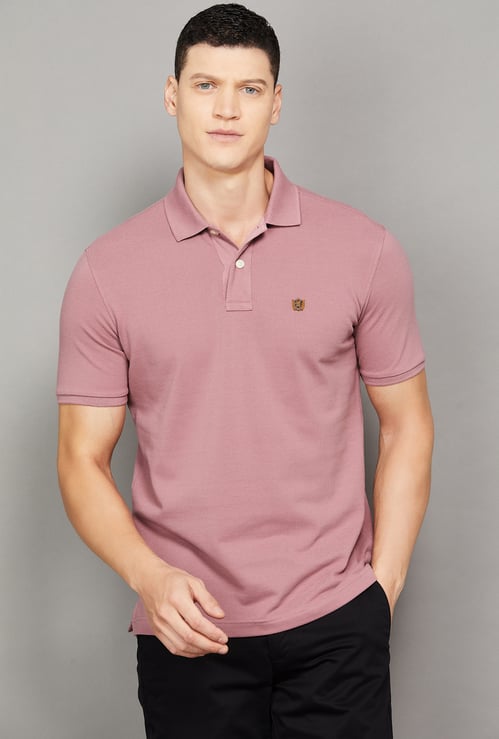 FAHRENHEIT Solid Polo T-shirt