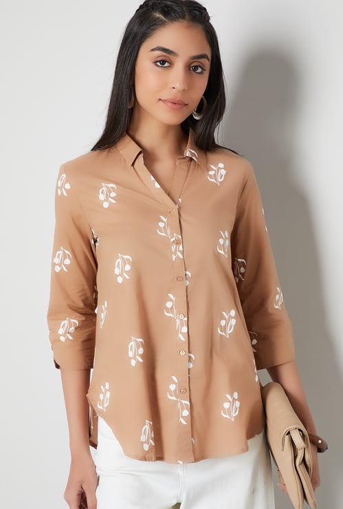 COLOUR ME Floral Print Top
