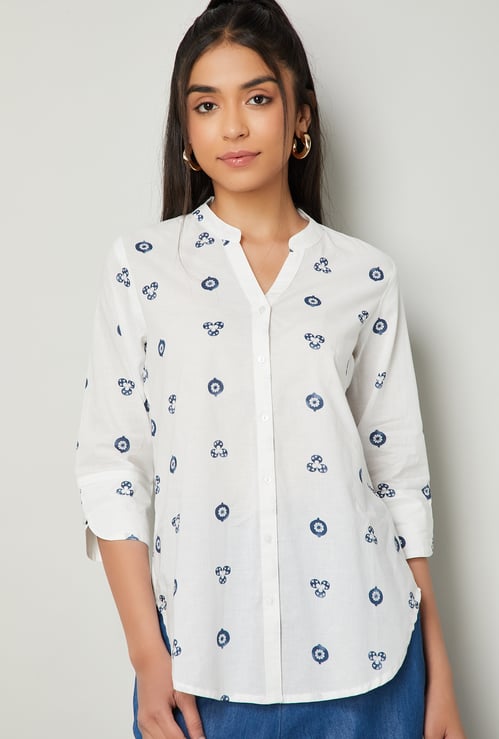 COLOUR ME Floral Print Top