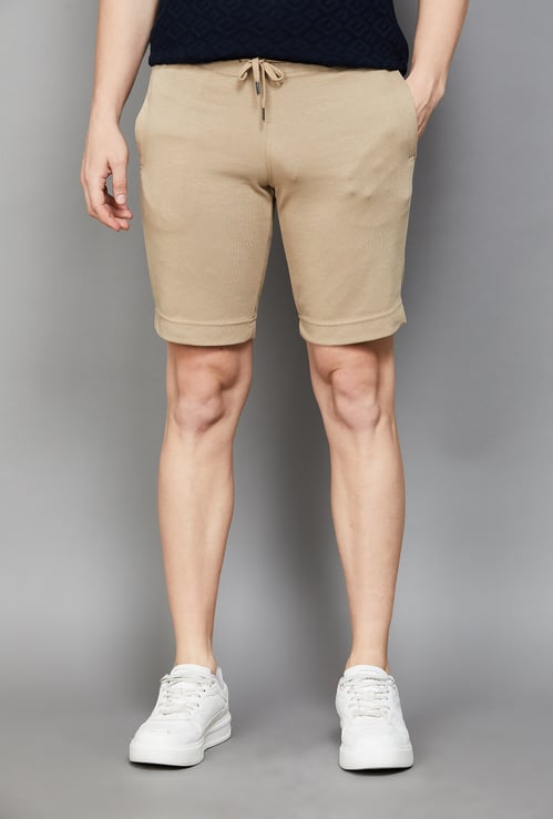 FAHRENHEIT Solid Regular Shorts