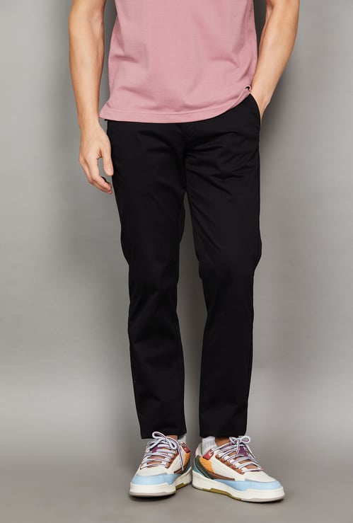 ARROW SPORT Solid Regular Fit Trousers