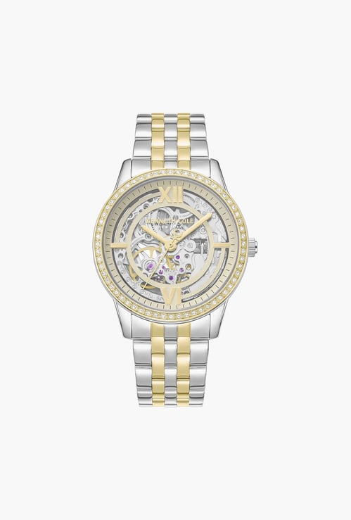 KENNETH COLE Glenmore Skeleton Automatic Watch - KCWLY0101202LDW
