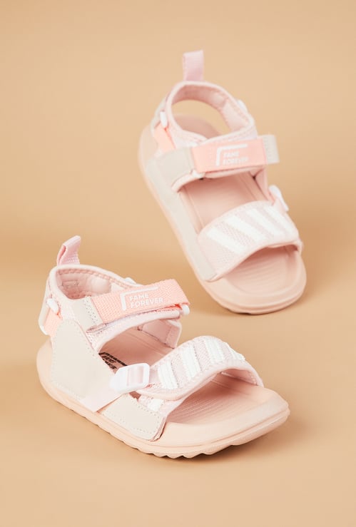 FAME FOREVER Girls Colourblock Floaters