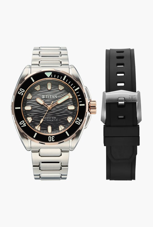 TITAN Divers Automatic Watch - 10069KM02