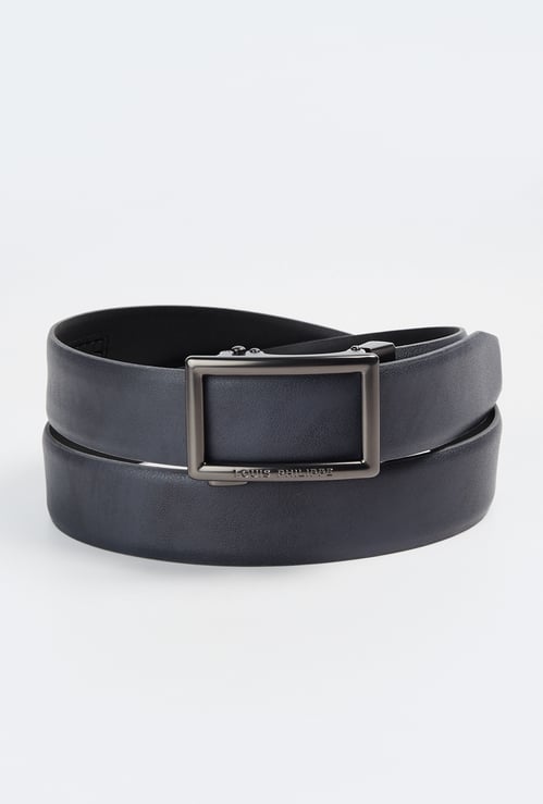 LOUIS PHILIPPE Solid Leather Belt