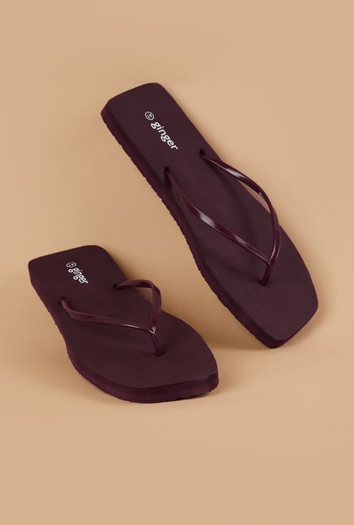 GINGER Solid Flip Flops