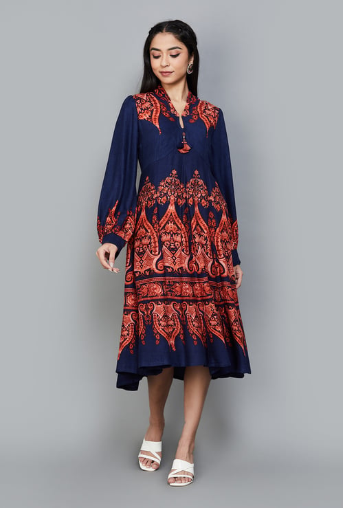 BIBA Printed Dress