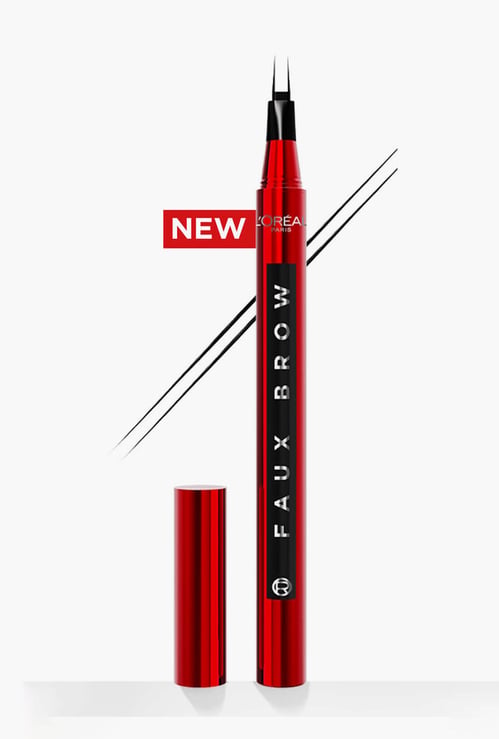 L'OREAL Faux Brow Pen - Soft Black - 1ml