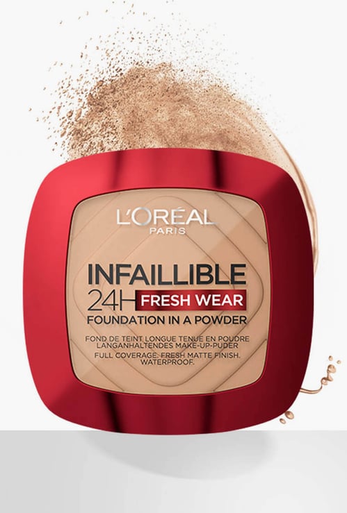 L'OREAL PARIS Infallible 24H Fresh Wear Foundation in a Powder - - 300 - 9g