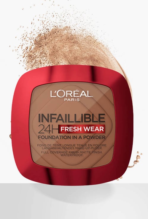 L'OREAL PARIS Infallible 24H Fresh Wear Foundation in a Powder - 355 - 9g