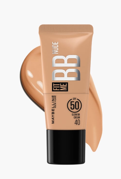 MAYBELLINE Fit Me SPF 50 Glow BB Cream - 40 - 25ml