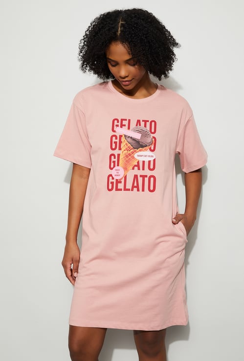 GINGER Printed Nightdress